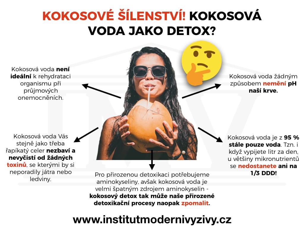 Detox kokosovou vodou?