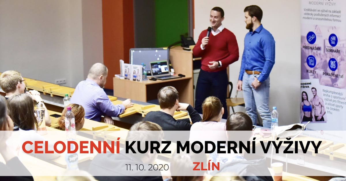 ŘÍJEN / CELODENNÍ KURZ MODERNÍ VÝŽIVY VE ZLÍNĚ